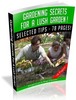 Thumbnail Gardening Secrets for a Lush Garden - Free PLR Ebooks