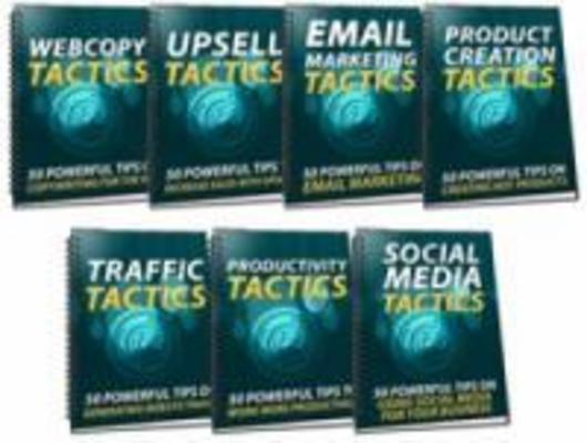 Product picture Sales Marketing Tactics plr Product ebooks Download