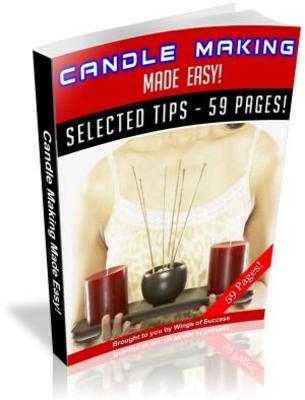 Product picture Candle Making Made Easy Download Free PLR Ebooks