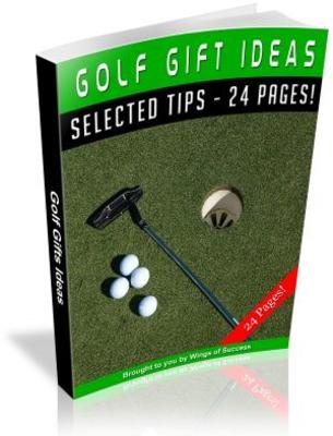 Product picture Golf Gift Ideas FREE PLR EBOOK Download