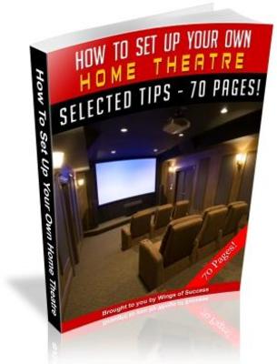 Product picture How to Setup Your Own Home Theater Free PLR Ebook Download