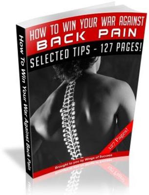 Product picture Win Your War Against BACK PAIN Free PLR Ebook download