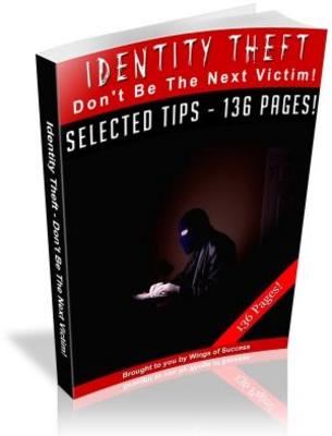 Product picture Identity Theft Do not Be a Next Victim Free PLR Ebook