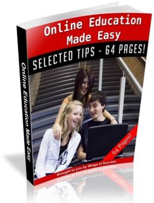 Product picture Online Education Made Easy Free PLR Ebook download