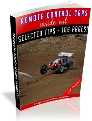 Product picture Remote Control Cars Free PLR ebook download
