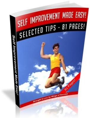Product picture Self Improvement Made Easy Free PLR ebook download